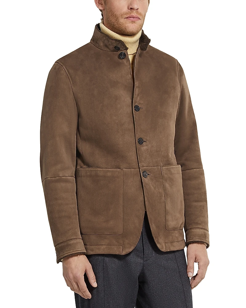 Zegna Shearling Il Conte Jacket