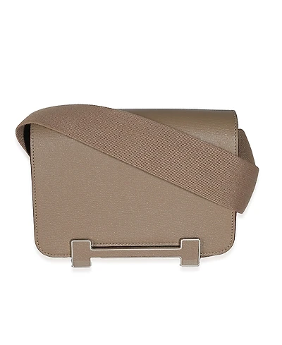 Pre-Owned HERMES Geta Leather Handbag