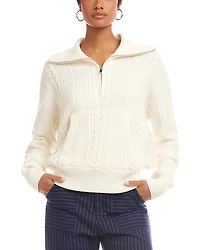 Fifteen Twenty Karin Half Zip Sweater
