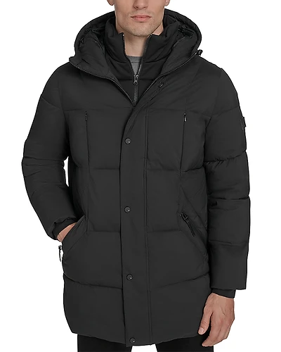 Andrew Marc Millstream Tech Down Parka Jacket