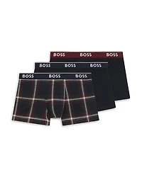 Boss Power Design Slim Fit Trunks, Pack of 3