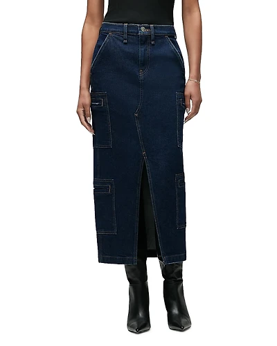 Hudson Reconstructed Denim Skirt