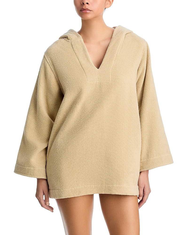 Lisa Marie Fernandez Hooded Beach Tunic