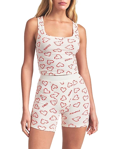 Skims Cotton Rib Boxer Shorts, 3 Pack