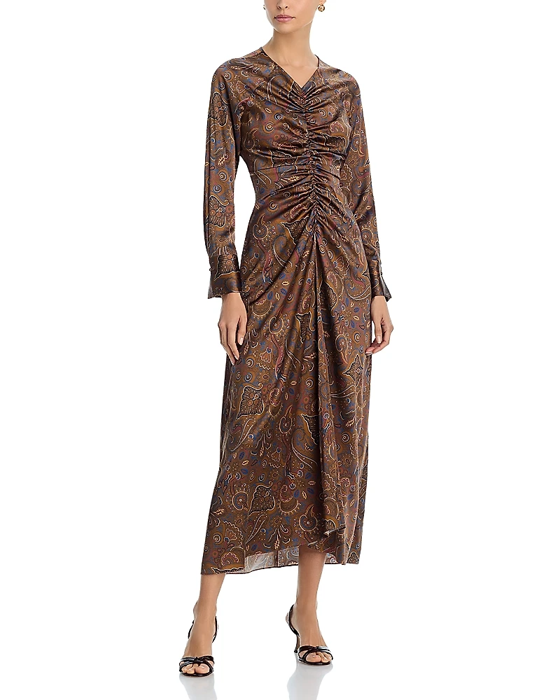 Veronica Beard Irma Ruched Dress