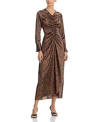 Veronica Beard Irma Ruched Dress