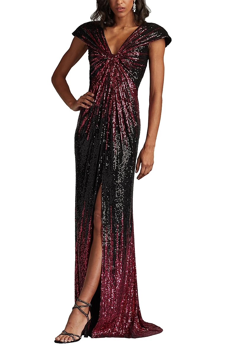 Tadashi Shoji Carys Sequin Gown