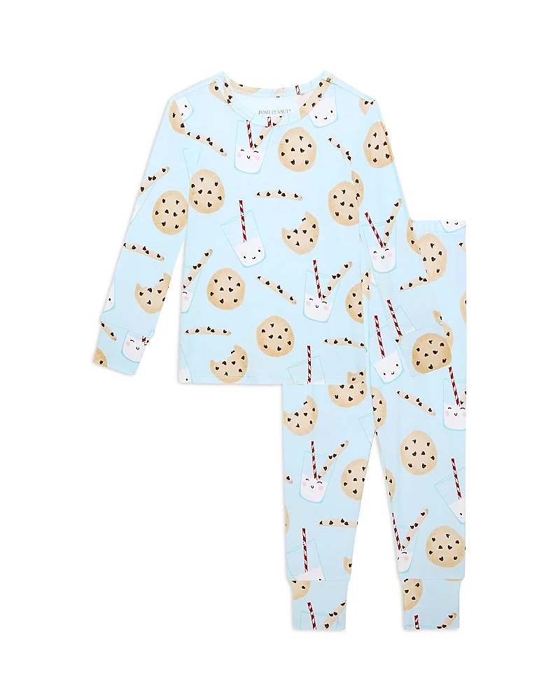 Posh Peanut Unisex Chocolate Chip Cookies Classic Pajama Set - Little Kid
