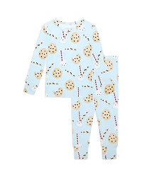 Posh Peanut Unisex Chocolate Chip Cookies Classic Pajama Set - Little Kid