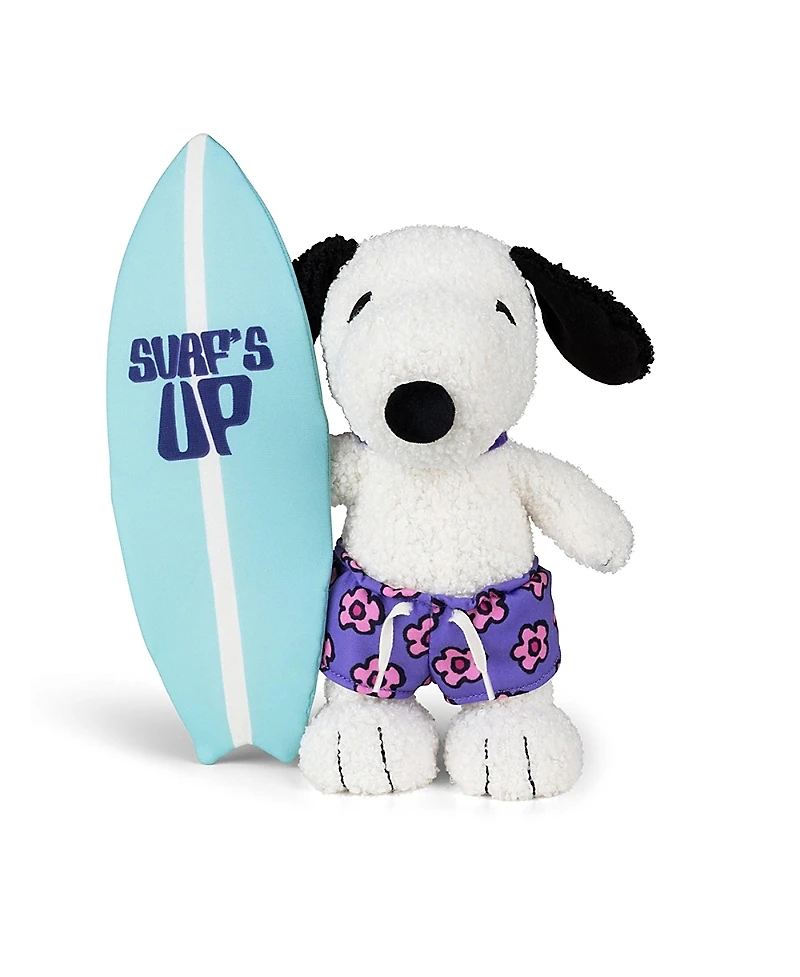 Bon Ton Toys Peanuts Snoopy Surf Dog Plush - Age 3+ Years