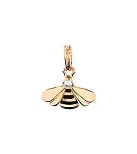 Pre-Owned Cartier Bumble Bee Charm 18K Gold with Diamond and Enamel, 0.6"