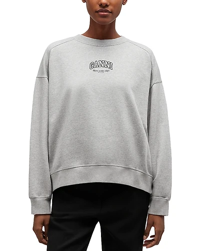 Ganni Isoli Crewneck Sweatshirt