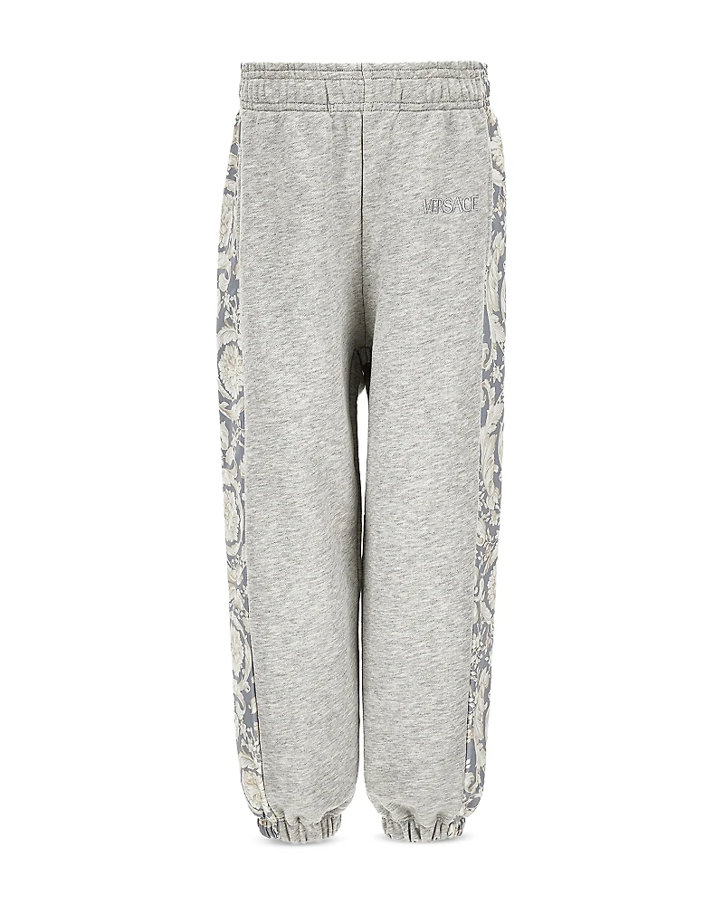 Versace Unisex Melange Fleece Sweatpants - Little Kid, Big Kid