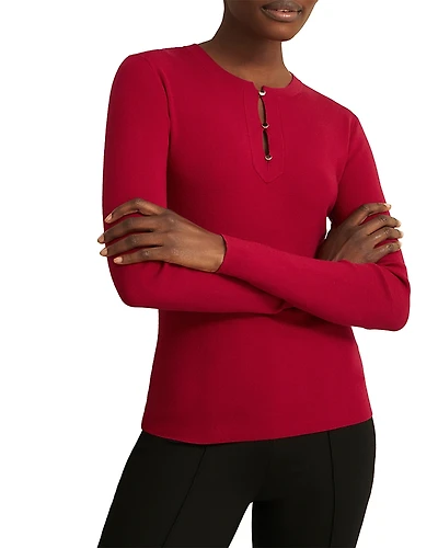 Hobbs London Hayden Fitted Crewneck Sweater