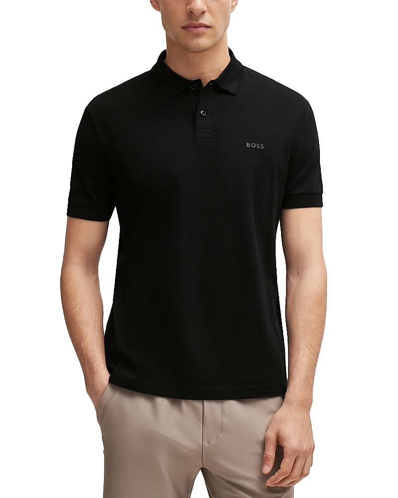 Boss Pio Short Sleeve Logo Polo Shirt