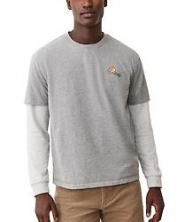 Marine Layer Short Sleeve Logo Tee