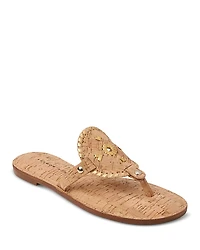Jack Rogers Women's Collins Cork Casual Comfort Sandals