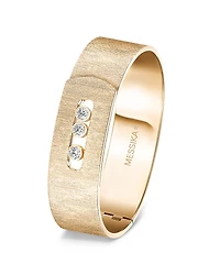 Messika 18K Yellow Gold Diamond Move Noa Cisele Cuff Bracelet