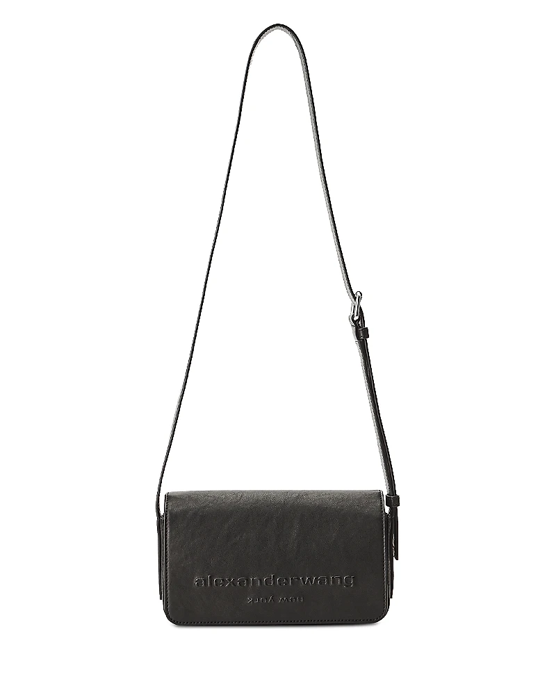 alexanderwang Punch Flap Leather Crossbody