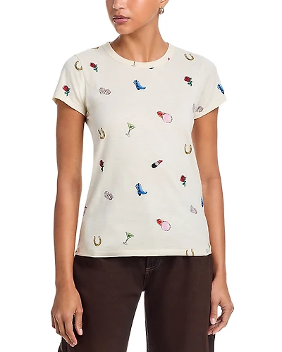 Citizens of Humanity All Over Logo Patch Tee