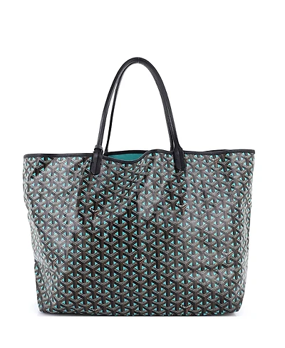 Pre-Owned Goyard Gm Saint Louis Tote Claire Voie Coated Canvas