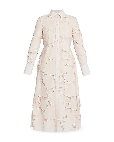 Erdem Long Sleeve Shirt Dress