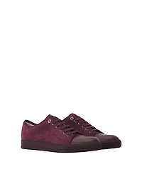 Lanvin Men's DBB1 Leather and Suede Sneakers