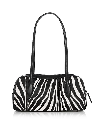 Madewell Mini Zebra Print Calf Hair Shoulder Bag