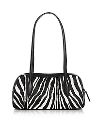 Madewell Mini Zebra Print Calf Hair Shoulder Bag