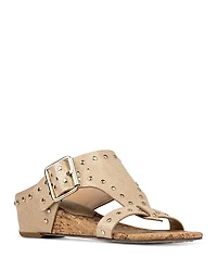Donald Pliner Women's Ofelia Studded Wedge Sandals