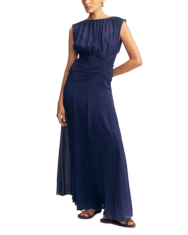 Shona Joy Romy High Neck Maxi Dress