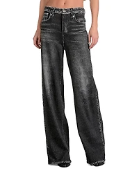 Elan High Rise Wide Leg Jeans