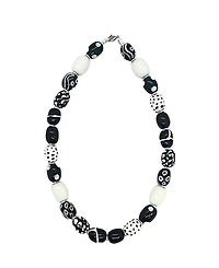 Kazuri Monochrome Symphony Necklace