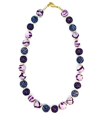 Kazuri Purple Match Necklace