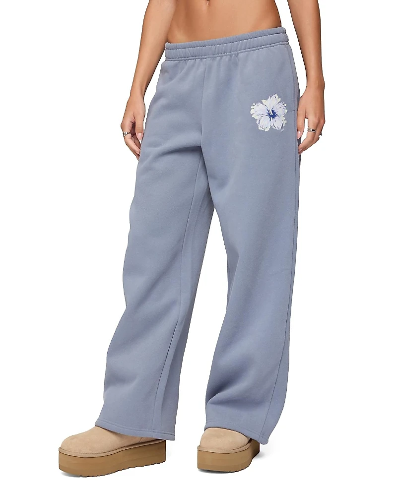 Edikted Tropical Bloom Sweatpants
