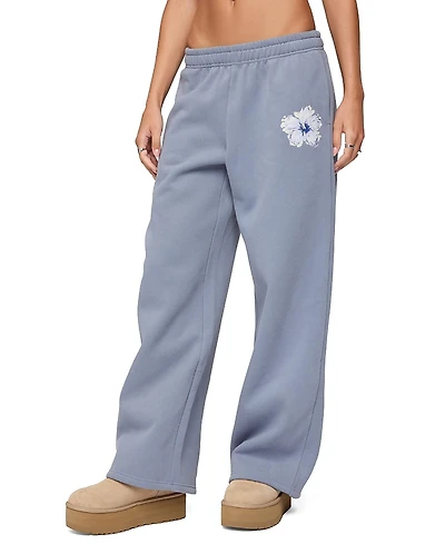Edikted Tropical Bloom Sweatpants