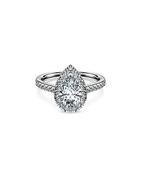 Swarovski Eternity Certified Lab Grown Diamond Pear Halo Ring