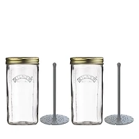Kilner Pickle Jars with Lifter, Set of 2