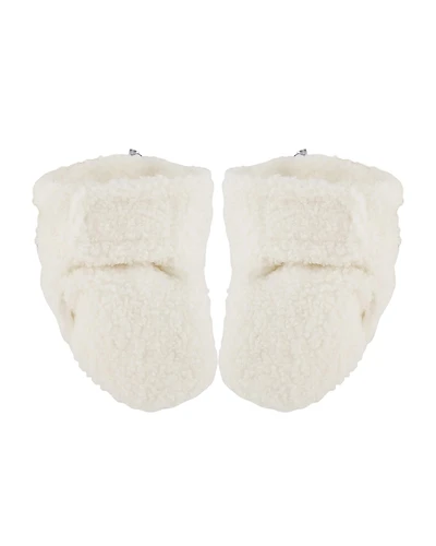 Deux par Deux Unisex Sherpa Slippers - Baby