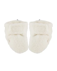 Deux par Deux Unisex Sherpa Slippers - Baby