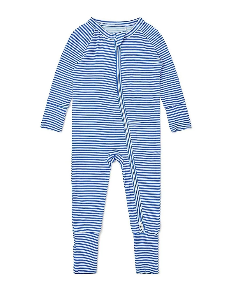 Motette Boys' Cobalt Stripe Bamboo Sleeper - Baby