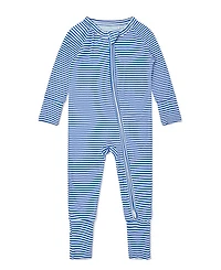Motette Boys' Cobalt Stripe Bamboo Sleeper - Baby