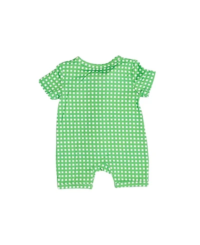 Motette Boys' Garden Gingham Bamboo Sleeper - Baby