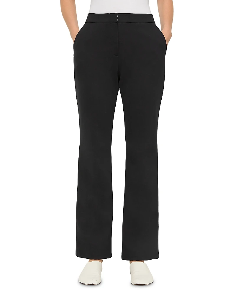 Lafayette 148 New York Gates Flare Linen Ankle Pants