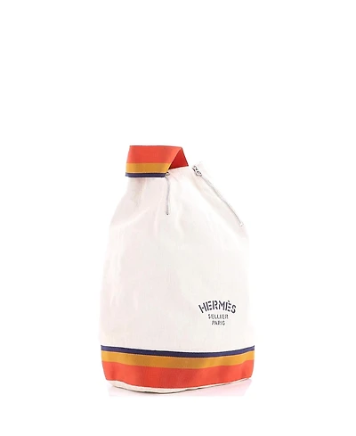 Pre-Owned HERMES Cavalier Sling Bag Toile and Nylon