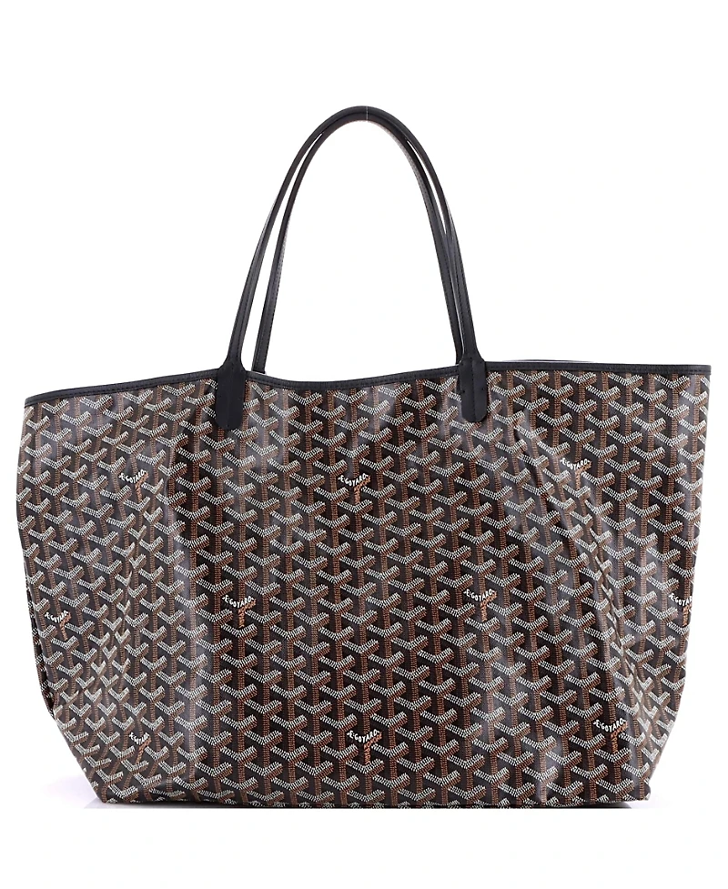 Pre-Owned Goyard Gm Saint Louis Tote Coated Canvas