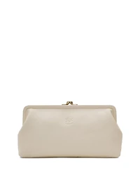 Il Bisonte Classic Manuela Leather Clutch