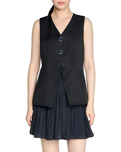 Sandro Nilda Short Bubble Dress