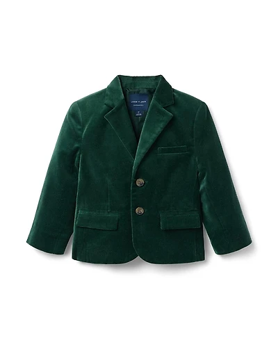 Janie and Jack Unisex The Velvet Party Blazer