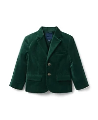 Janie and Jack Unisex The Velvet Party Blazer